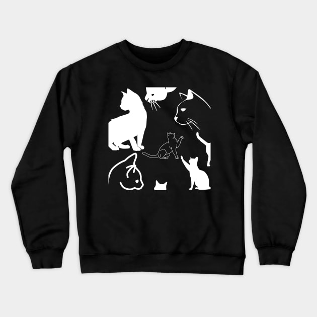 The Cats and Kittens Crewneck Sweatshirt by François Belchior